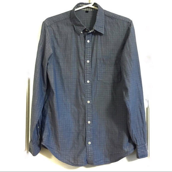 MUJI Men’s Chambray Shirt - Picture 2 of 8
